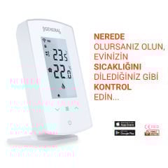 General HT500S SMART Wifi Kontrollü Kablosuz Oda Termostatı