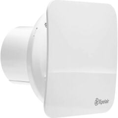 XPELAIR C4SR Sessiz Banyo Fanı Kare Ve Yuvarlak Kapak Aynı Kutuda