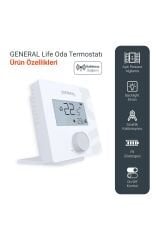 MITRA HT26S RF Kablosuz Oda Termostatı